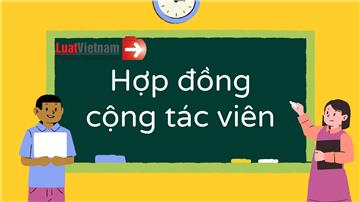 Mẫu Hợp đồng cộng tác viên mới và chuẩn nhất 2021