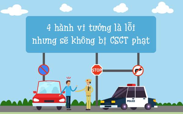 Video: 4 hành vi tưởng lỗi nhưng CSGT không được quyền phạt
