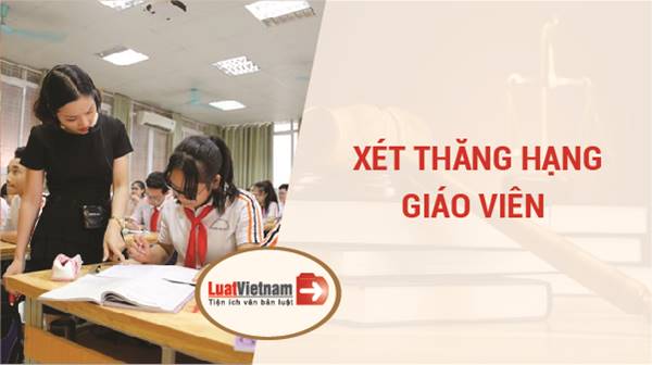 xét thăng hạng giáo viên