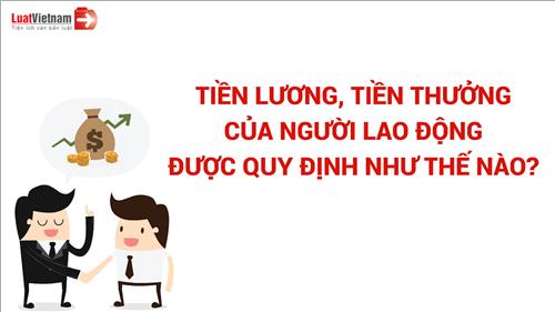 Video: 8 thông tin quan trọng về tiền lương, thưởng của người lao động Video: 8 thông tin quan trọng về tiền lương, thưởng của người lao động