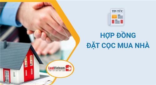Mẫu Hợp đồng đặt cọc mua nhà ở năm 2020 Mẫu Hợp đồng đặt cọc mua nhà ở năm 2020