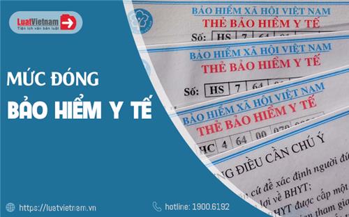 Cập nhật mức đóng bảo hiểm y tế năm 2021