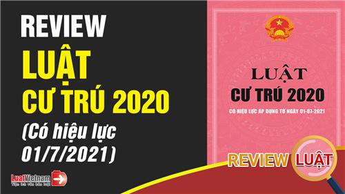 Video review Luật Cư trú 2020
