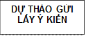 DỰ THẢO GỬI LẤY Ý KIẾN