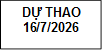 DỰ THẢO 16/7/2026 